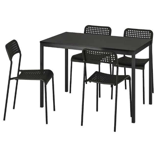 高速 割引 2024 西日本 IKEA せんし TARENDO テーブル ブラック ダイニングテーブル