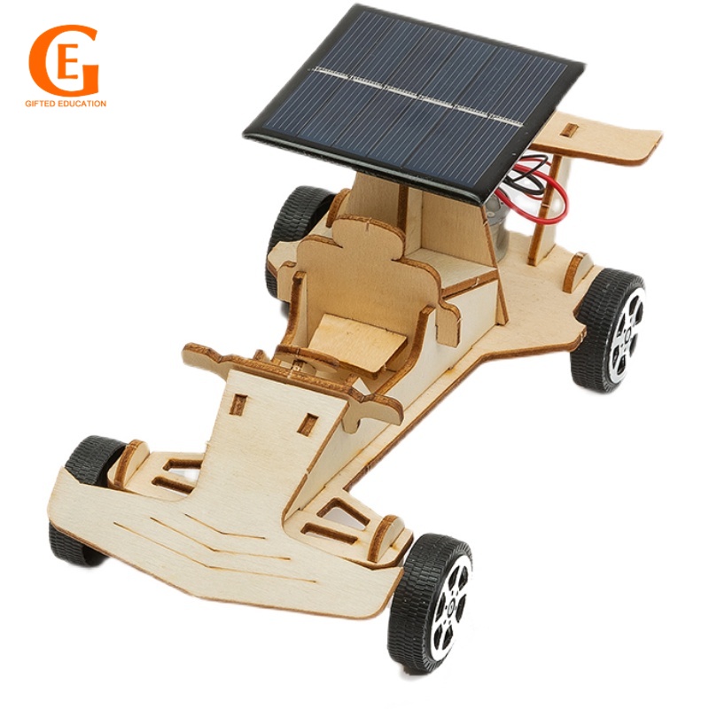 GIFTED EDUCATION DIY Solar Racer Racing Car Assembled Model School ...