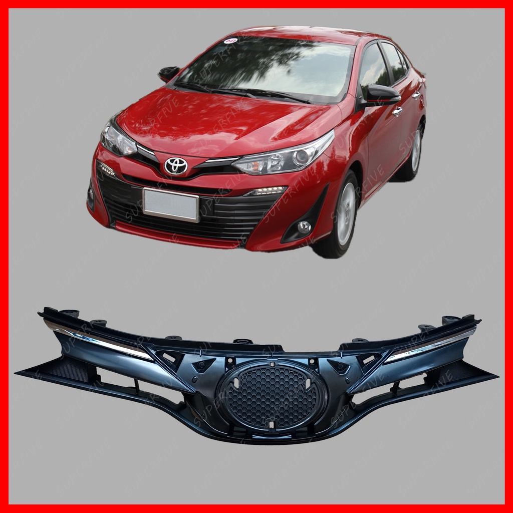 TOYOTA YARIS VIOS 1.5G NSP151 (2019 - 2020) FRONT GRILLE / SARONG GRILL ...