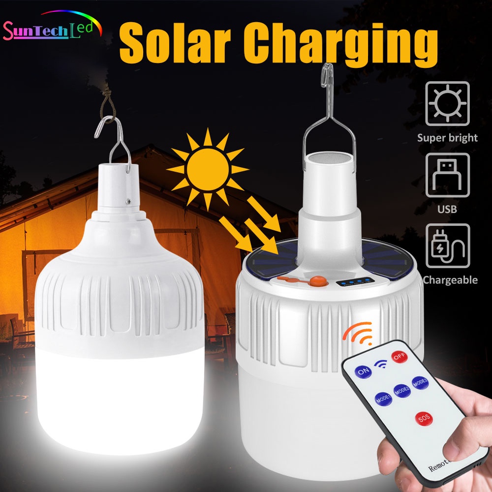 Lampu Solar Portable Solar Charging Emergency Outdoor Camping