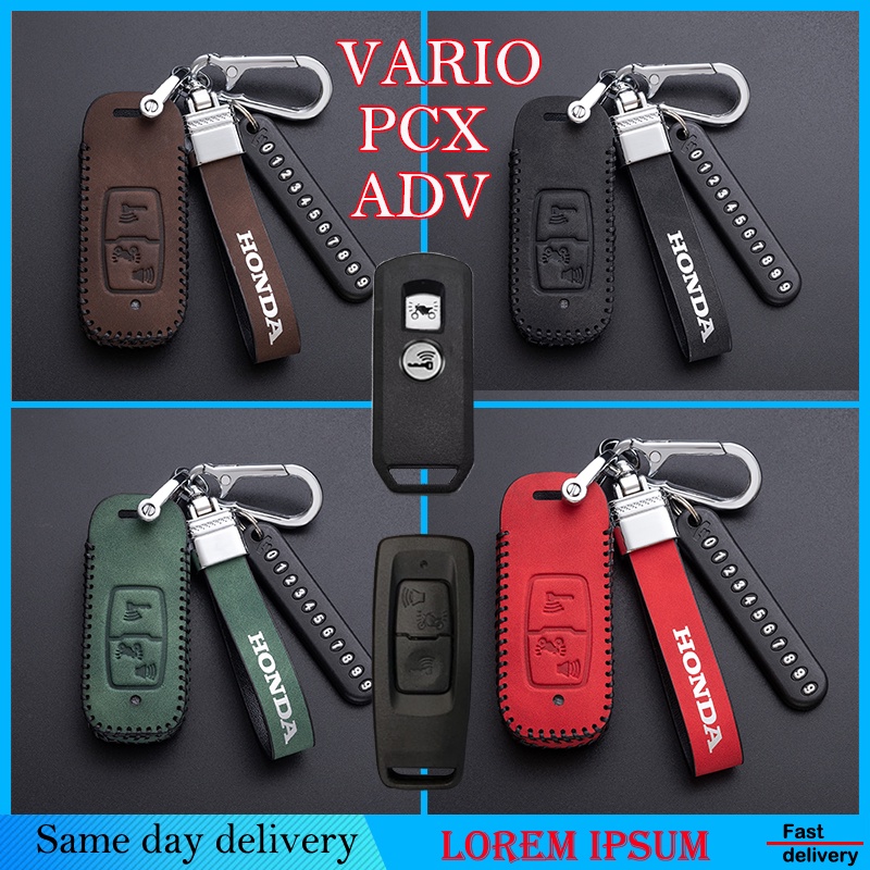 HONDA ADV PCX VARIO 150 Leather Key Cover accessories | Shopee Malaysia