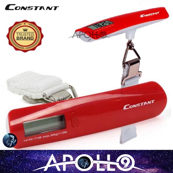 APOLLONINE 713E Constant Electronic Luggage Scale 50KG (Color Random