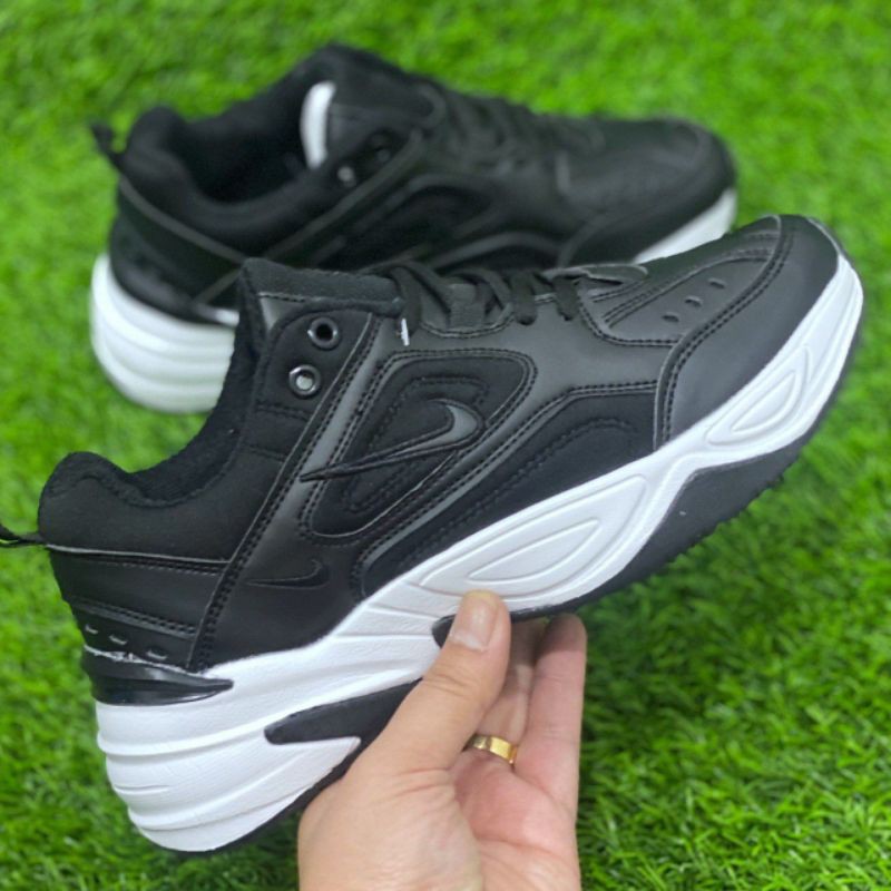 NIKE M2K TEKNO black white Shopee Malaysia