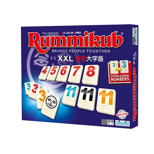 Rami XXL Version Large Character Rummikub Board Game Table [Card House ...