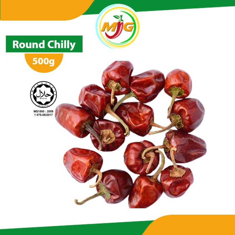 Dried Round Chilly - 500g | Shopee Malaysia