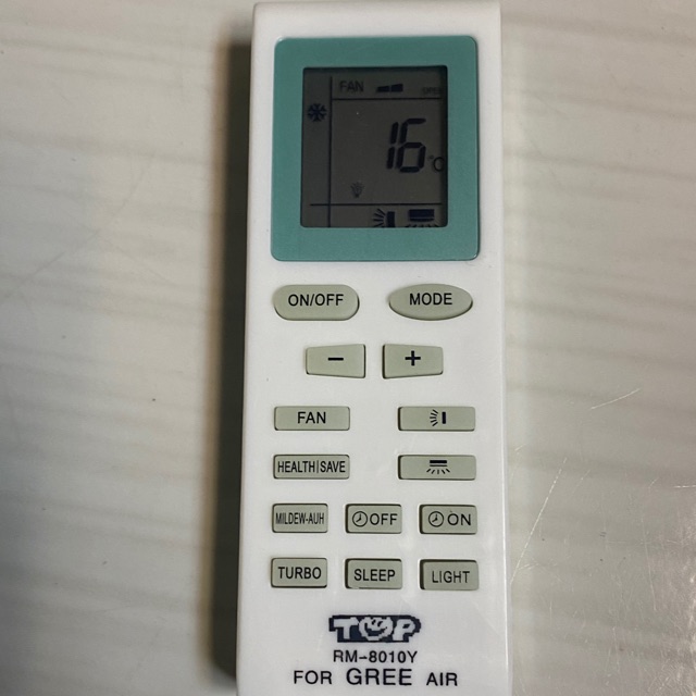Gree Air Conditioner Remote Control RM8010Y Shopee Malaysia