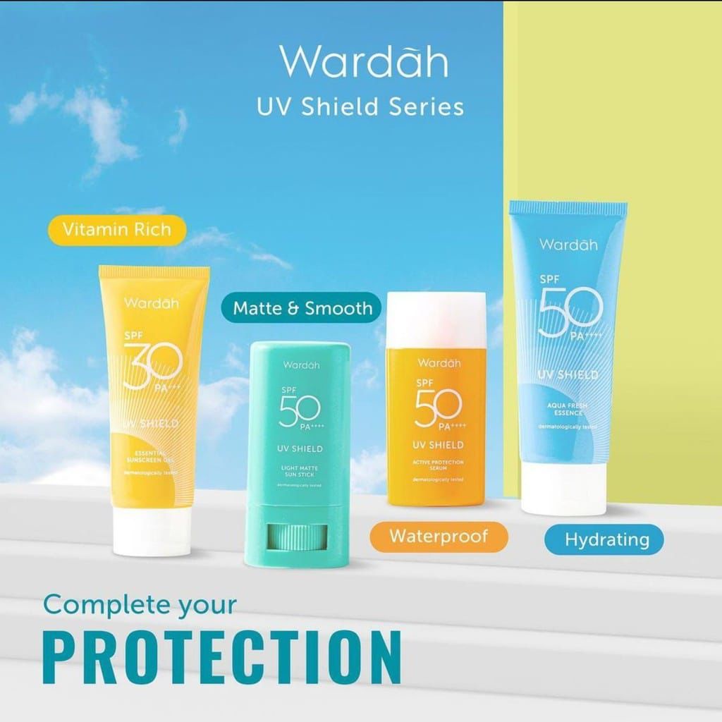 WARDAH UV SHIELD SPF 30++ / SPF 50 PA+++ | Shopee Malaysia