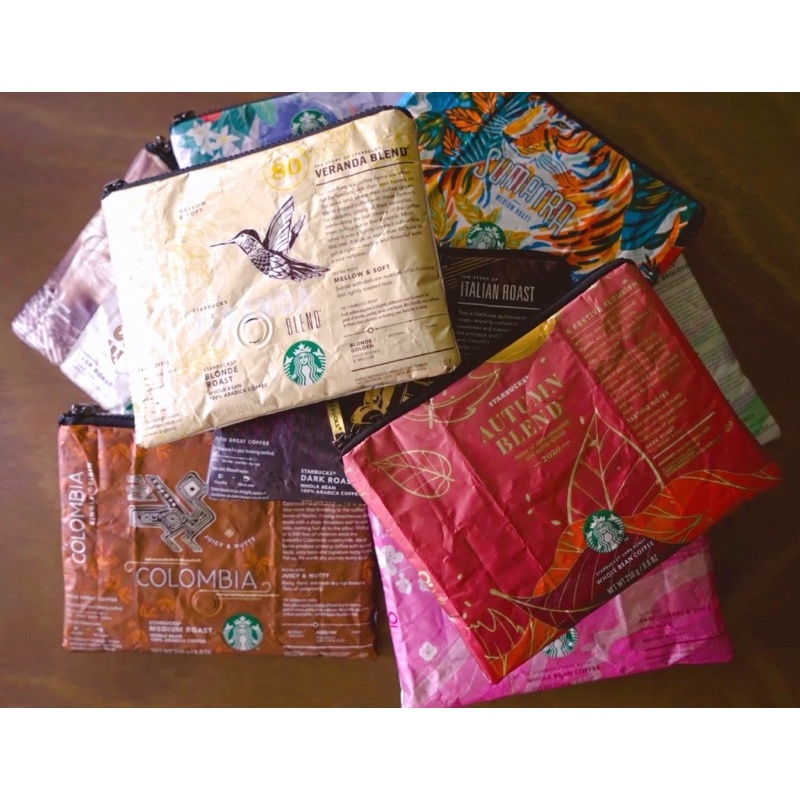 [ReadyStock]Starbucks Malaysia Upcycled Flavorlock Pouch Coffee Bag 1