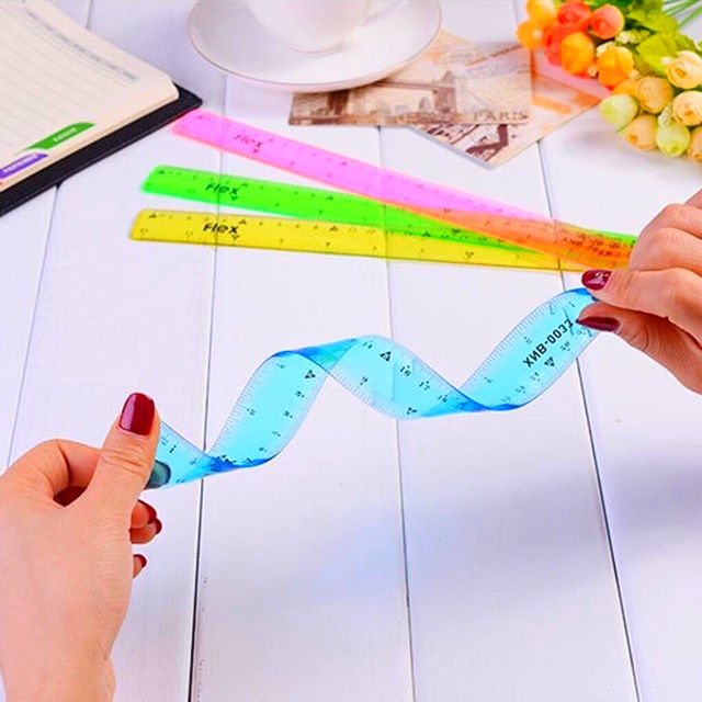 [Ready Stock] 30cm Flexible Ruler Pembaris Lembut Tidak Patah Panjang ...