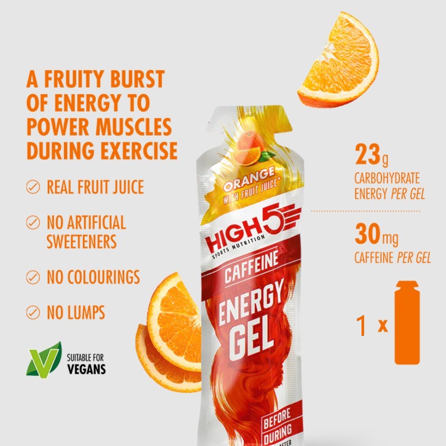 High5 Sport Nutrition Energy Gel Sachet (instant energy for Running