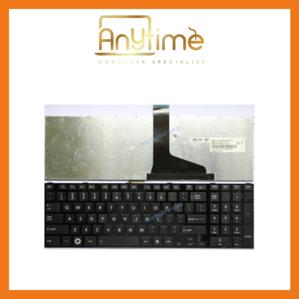 BÀN PHÍM LAPTOP TOSHIBA Satellite C850 C850D C855 C855D L850 L850D L855 L870 L875 P850 P855 P855d P870 P875 (Đen) I.301533053 - Foto 6