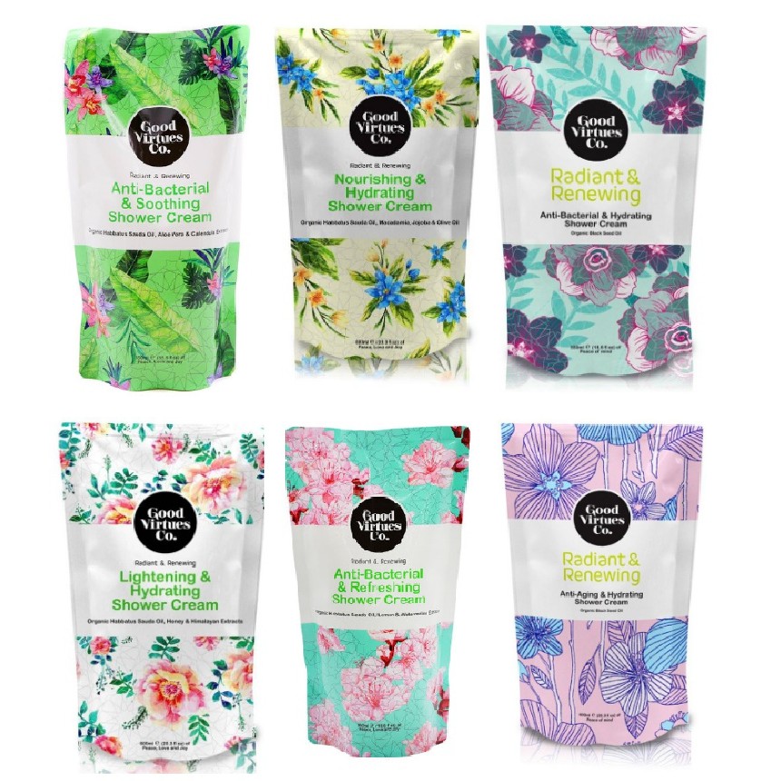 GOOD VIRTUES CO REFILL SHOWER CREAM 550/600ml Shopee Malaysia