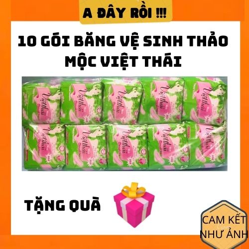 10 Packs Of Vietnamese Thai Herbal Tampons With Wings Shopee Malaysia