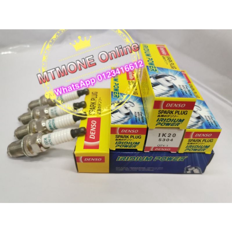 100% Original DENSO IK20 Toyota/Honda/Proton/Perodua IRIDIUM SPARK ...