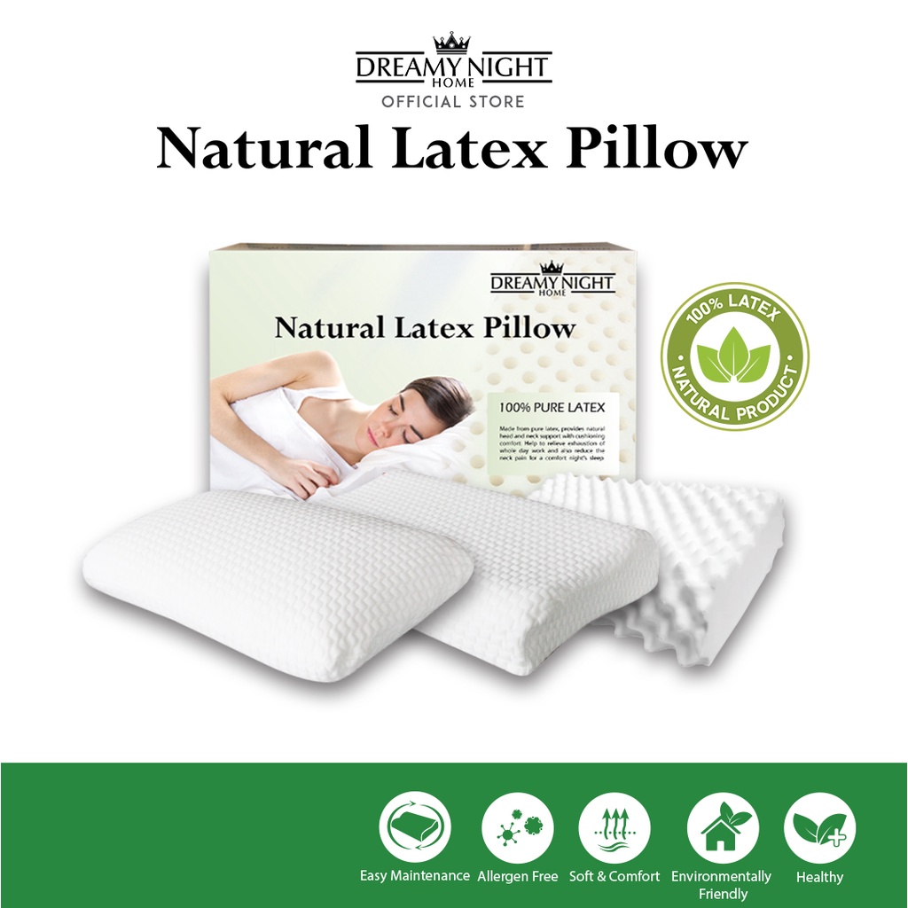 Hilton health latex store pillow