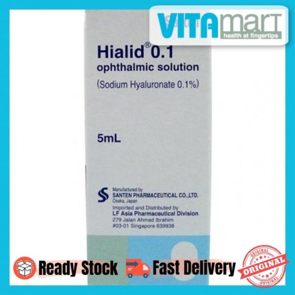 Hialid 0.1 Eye Drop Ophthalmic Solution (5ml)ialid 0.1 Eye Drop
