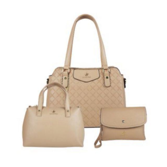 BRITISH POLO CLOVER HANDBAGS SET 3 In 1 LIMITED STOCK Shopee Malaysia