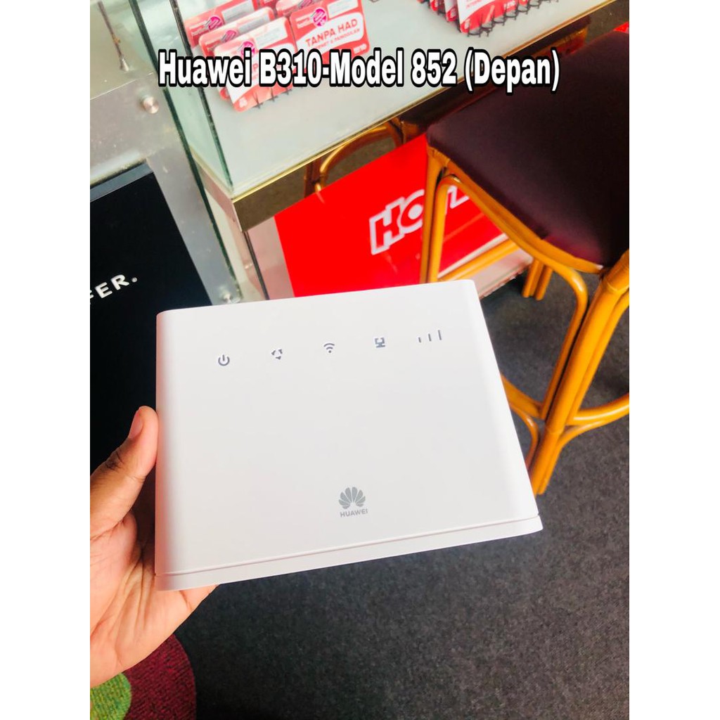MODEM WIFI HUAWEI B310-852 HOME PLUG WIFI MODEM RUMAH/PEJABAT/PREMIS ...
