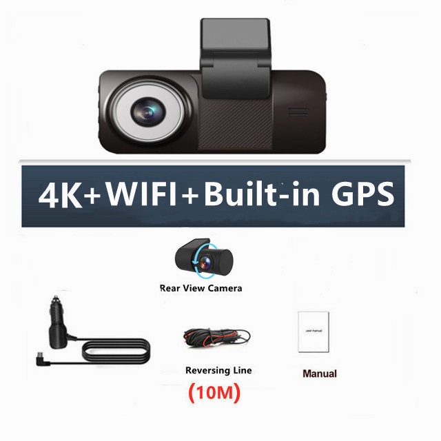 K P Dash Cam Dual Cam Front And Rear P P Car Camera