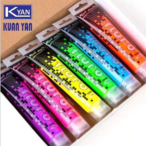 MONT MARTE METALLIC & FLURO PAINT 75ML | Shopee Malaysia