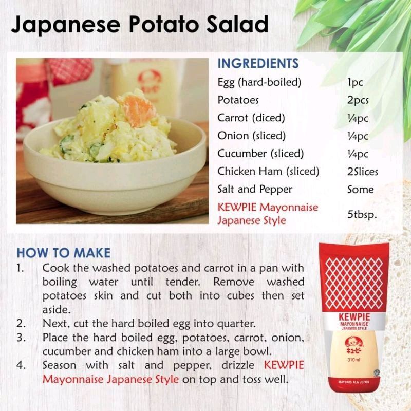 KEWPIE Roasted Sesame Kewpie Hot and Spicy Salad Dressing for Diet