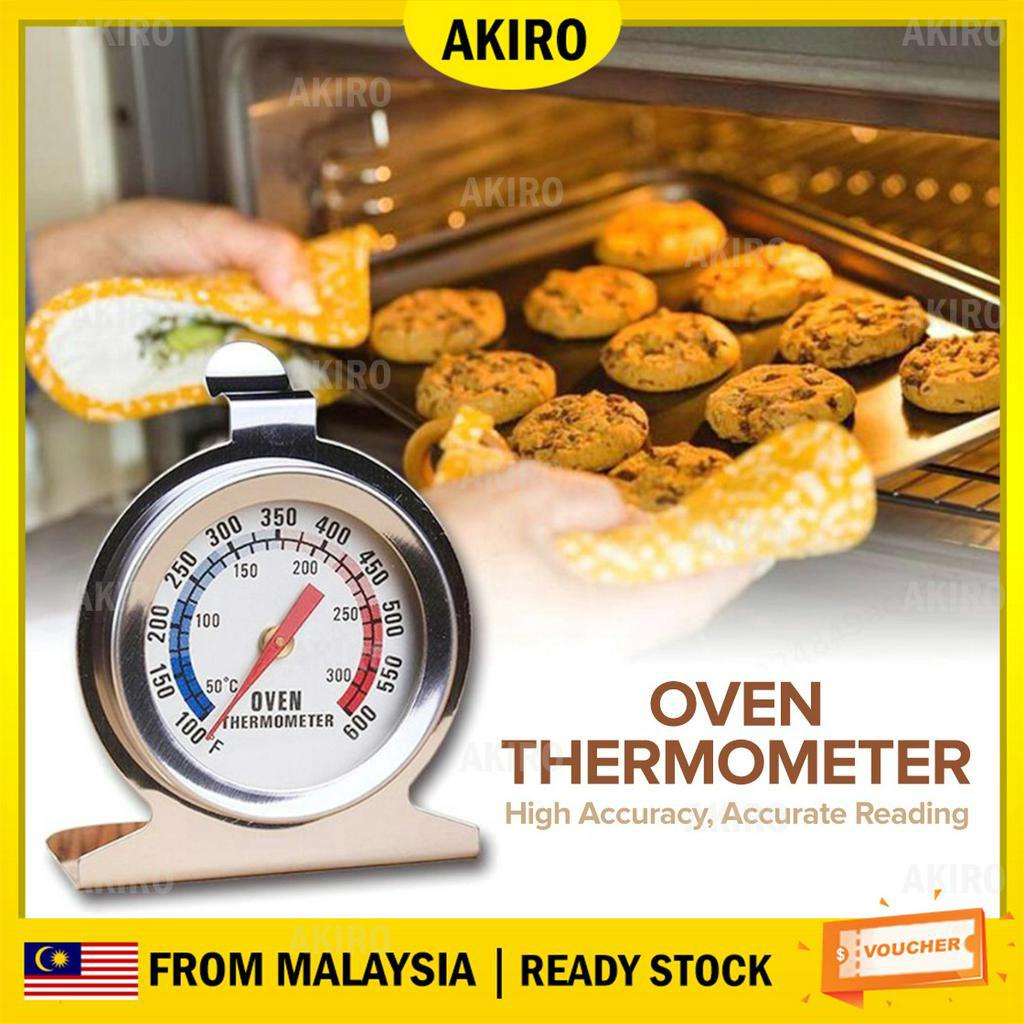 AKIRO Oven Thermometer Baking Monitoring Cooking Dual-Scale 50-300°C ...