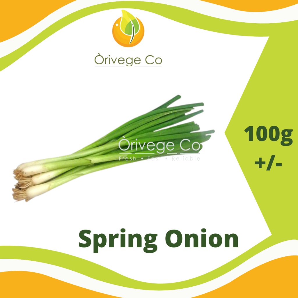 Spring Onion / Daun Bawang / 青葱 -1 pkt (100g +/-)【Orivege Co】Fresh ...