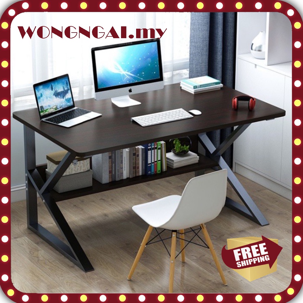 (READY STOCK) WONGNGAI COMPUTER TABLE COMPUTER DESK/WRITING TABLE STUDY ...