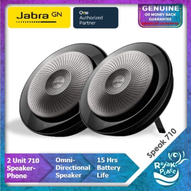 Jabra Speak 710 Premium Portable Conference Speakerphone with
