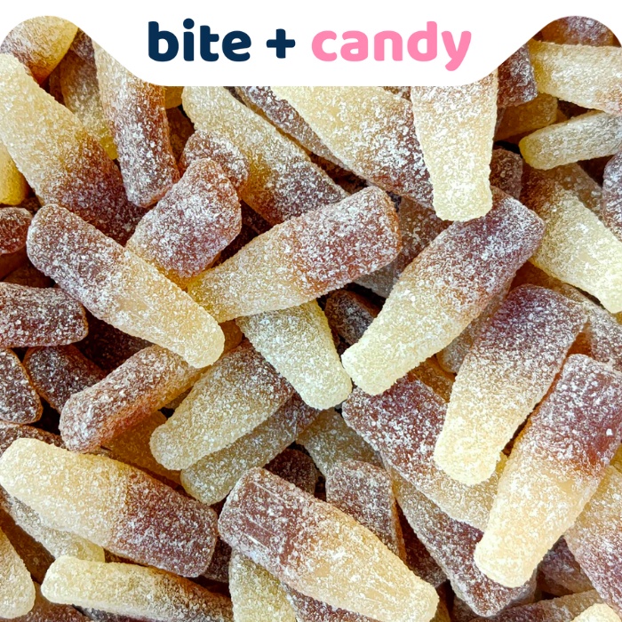 Bebeto Sour Cola Bottle +-100g Repack Gummy Candy (HALAL) | Shopee Malaysia