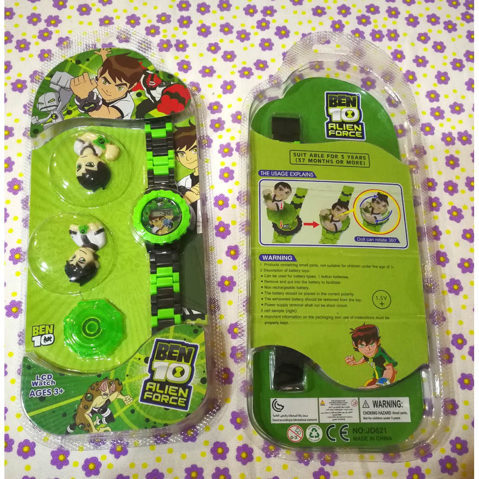 BEN 10 Lego Watch DIY Shopee Malaysia