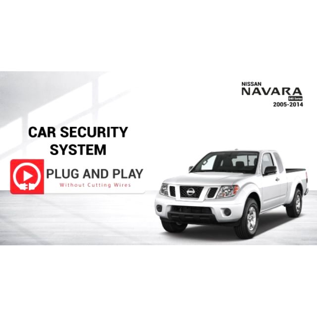 NISSAN NAVARA 04'15' CAR ALARM SYSTEM (PLUG&PLAY) Shopee Malaysia