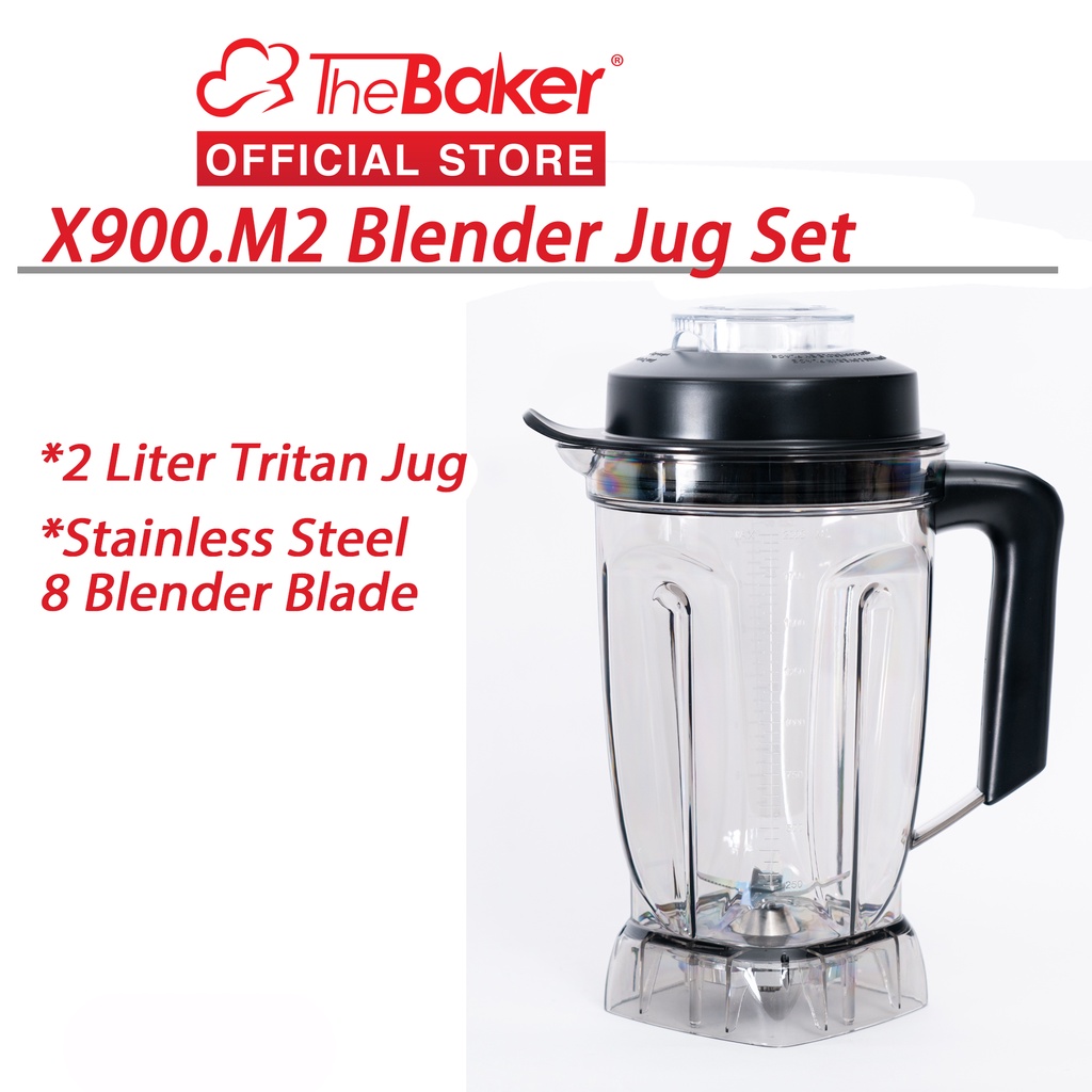 The Baker Commercial Blender X900.M2 Jug Set Shopee Malaysia