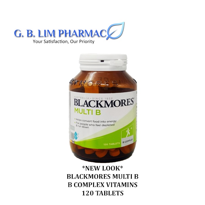 BLACKMORES Multi B 30 TABLETS (EXP: 7-APR-2025) OR 120 TABLETS (EXP: 3 ...