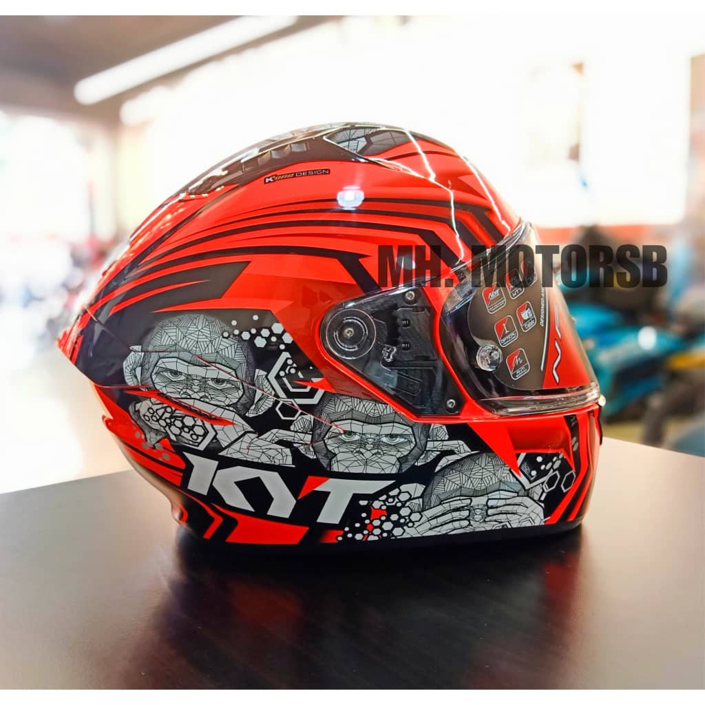 KYT HELMET/NFR/RATTHAPARK/APES 💯ORIGINAL 💯 | Shopee Malaysia