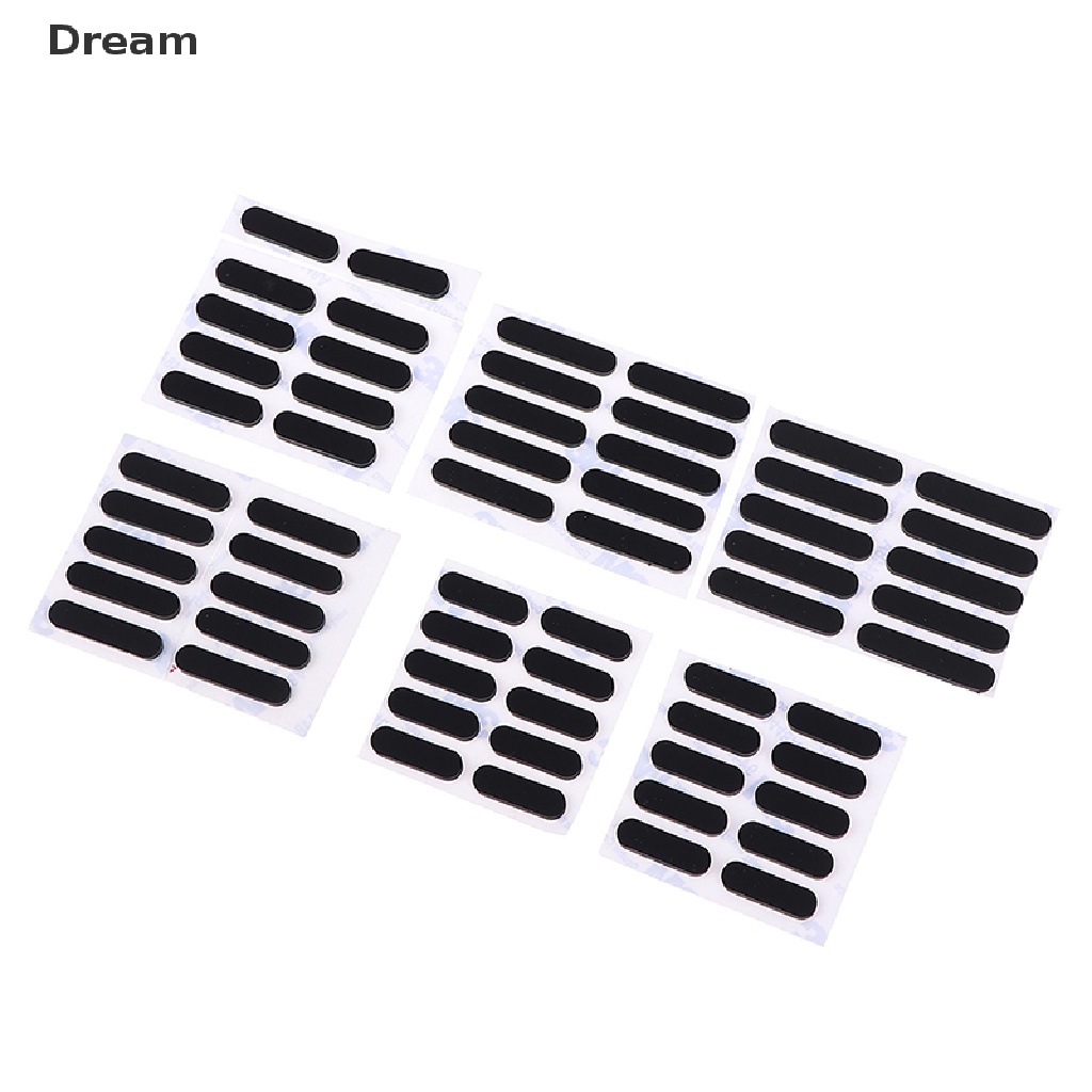 10PCS Antislip Self Adhesive Silicone Rubber Mat Feet Pad Floor