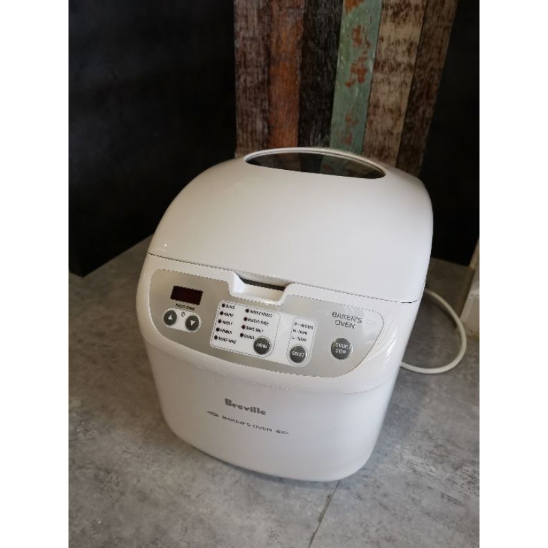 USED Breville the bakers oven Bread Maker Shopee Malaysia