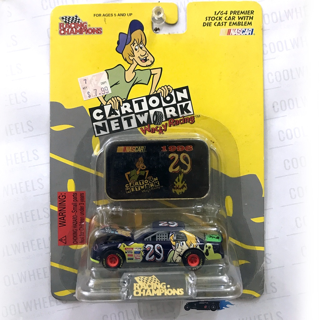 Racing Champions 1996 Nascar Scooby Doo Shaggy Plate Version Shopee
