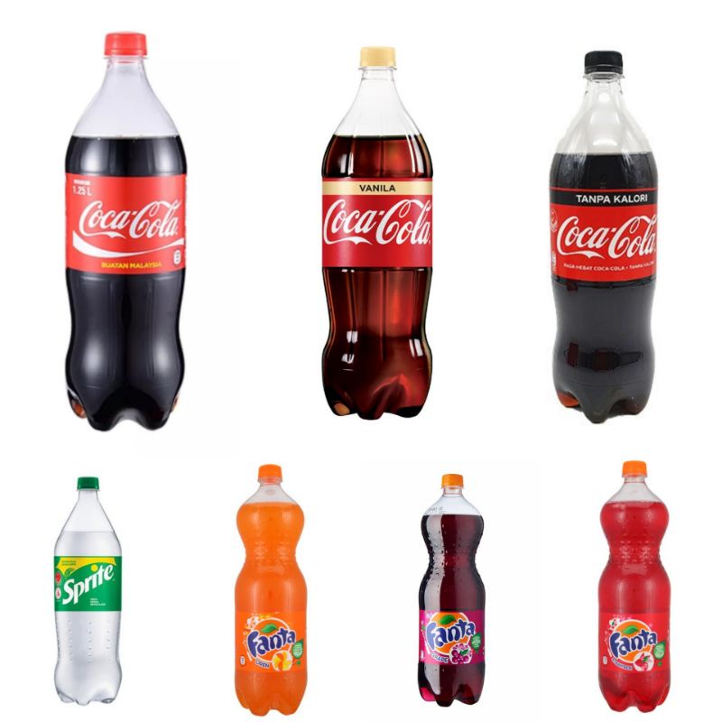 [TKM] 1.25Litre Coca-Cola /Sprite /Fanta Soft Drink | Shopee Malaysia