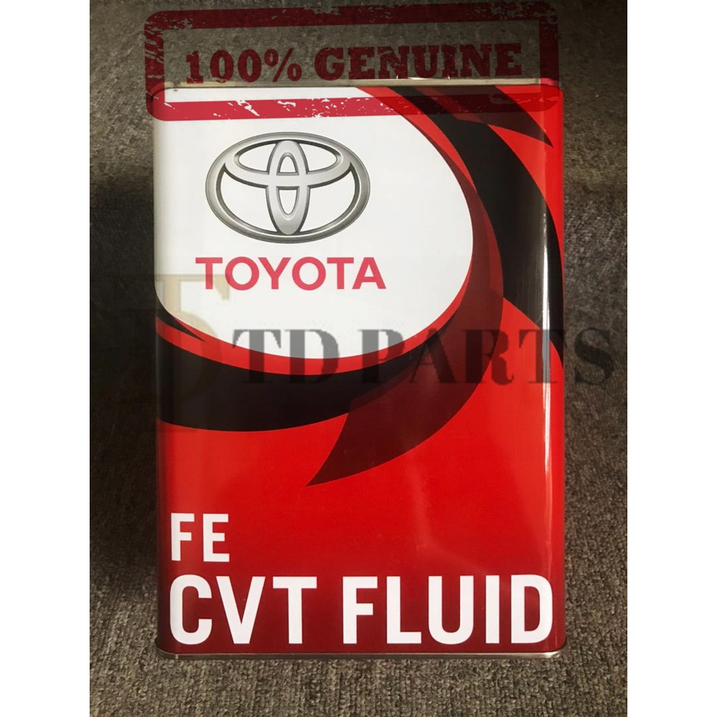 100% GENUINE TOYOTA CVT FE ATF AUTO TRANSMISSION FLUID 4L 08886-02505 ...