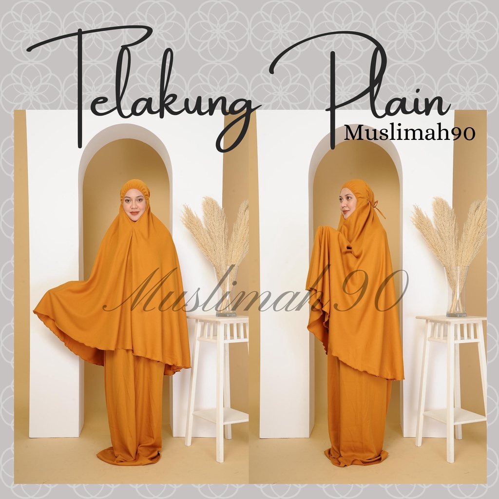 (NEW ARRIVAL READY STOCK) TELAKUNG SAROONG PLAIN MUSLIM WOMEN PREYER ...