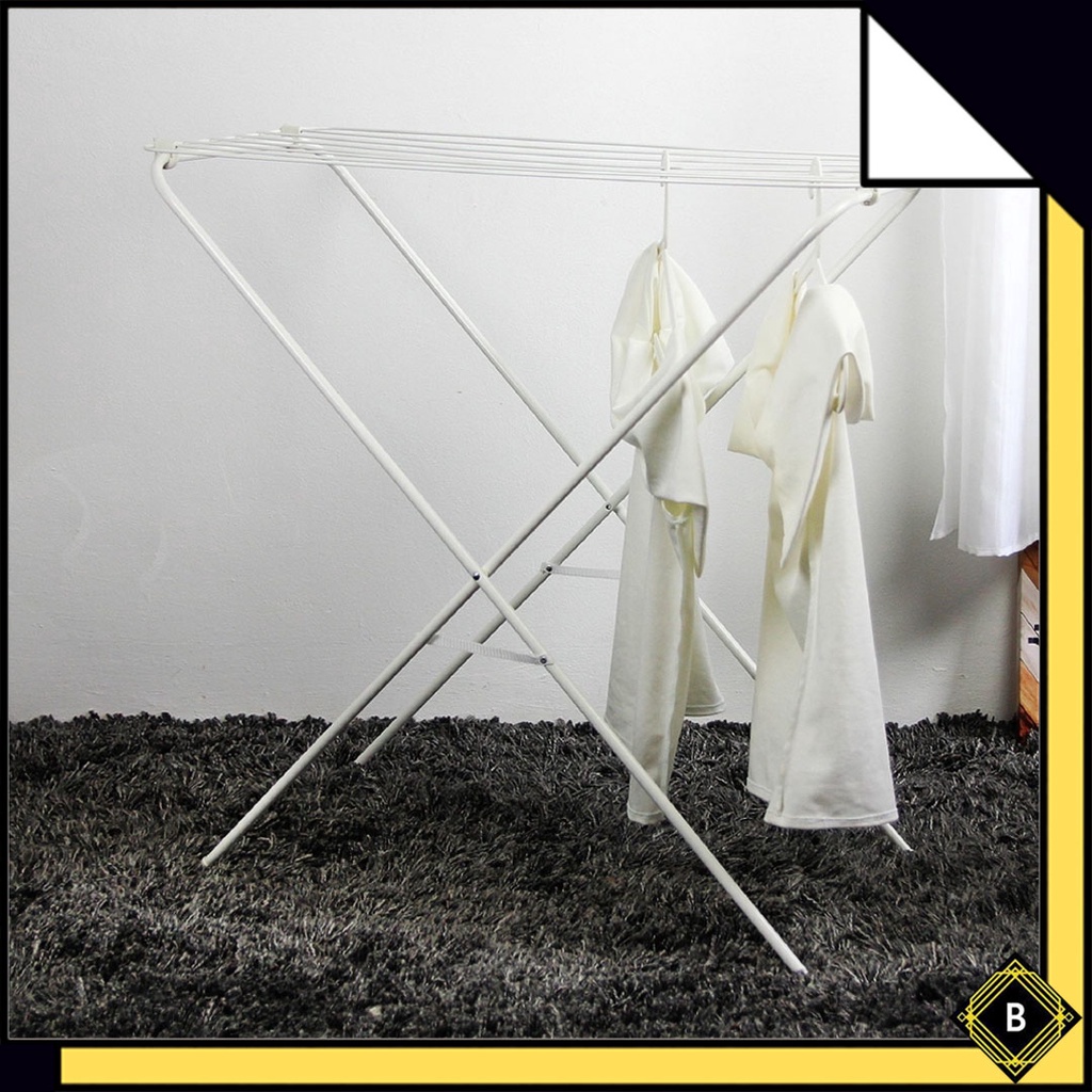 MULIG Drying rack, indoor/outdoor, white - IKEA