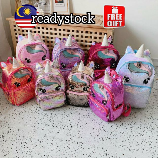 Beg sekolah unicorn shop shopee