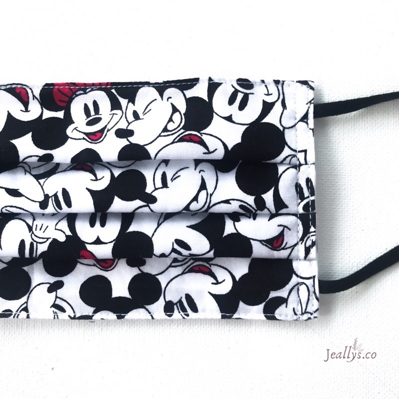 Disney Character Fabric Face Mask (Recommended for Double Mask ...