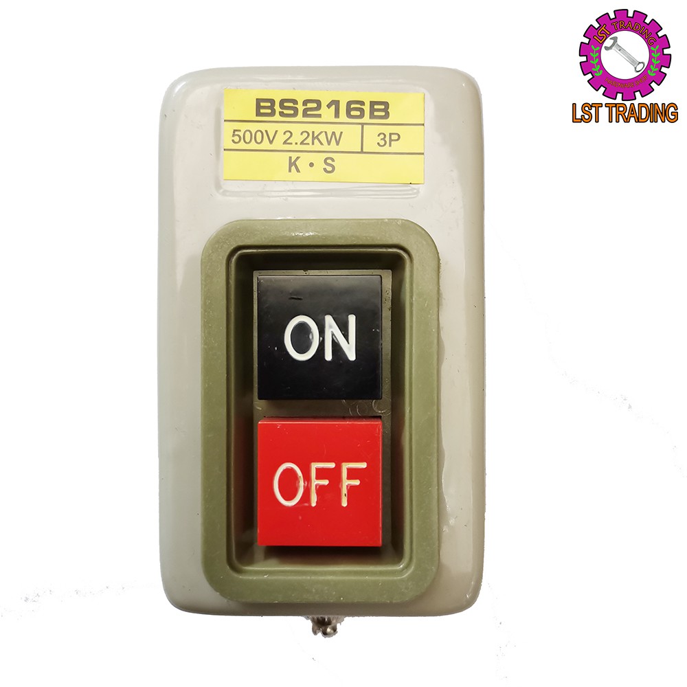 [READY STOCKS] METAL CLAD PUSH BUTTON 15A & 30A BS-230 / ON OFF BUTTON ...