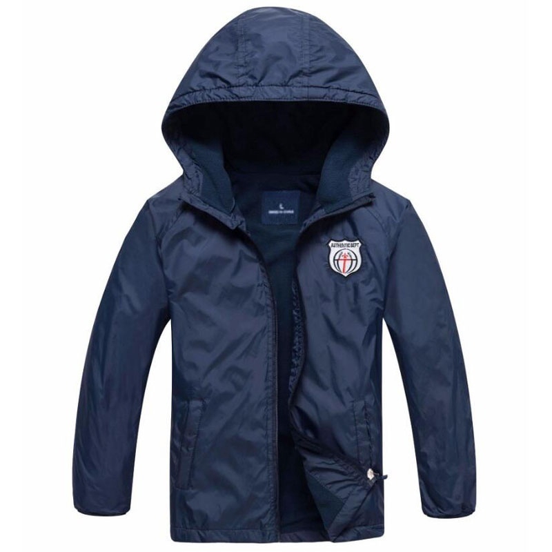 Wooksmi Kids Rain Jacket With Magic Pattern - Waterproof Windbreaker Hooded Coat, Cotton Lined For Boys & Girls - View #6