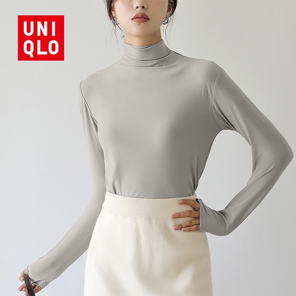 UNIQLO Thermal Underwear Soft Comfortable Long Sleeved Tshirt Shopee Malaysia
