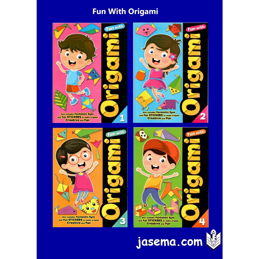 Fun With Origami + Stickers for Preschool | Shopee Malaysia