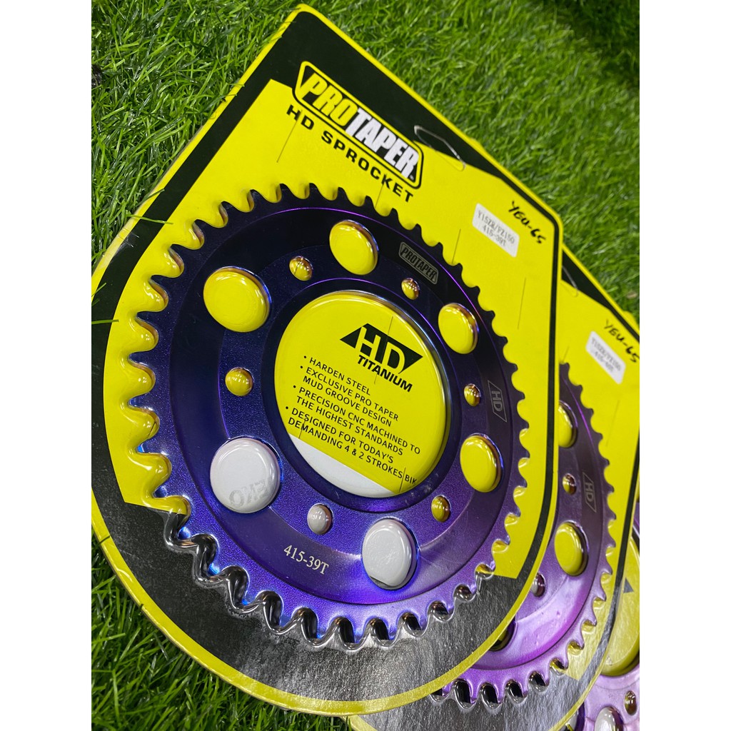 PROTAPER SPROCKET 415 428 6 LUBANG UNTUK FZ Y15 Y16 Y15ZR SPOKET