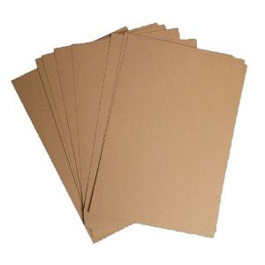 Brown paper kraft / kraf / craft A4 50 sheets (120/140/175/275 gsm